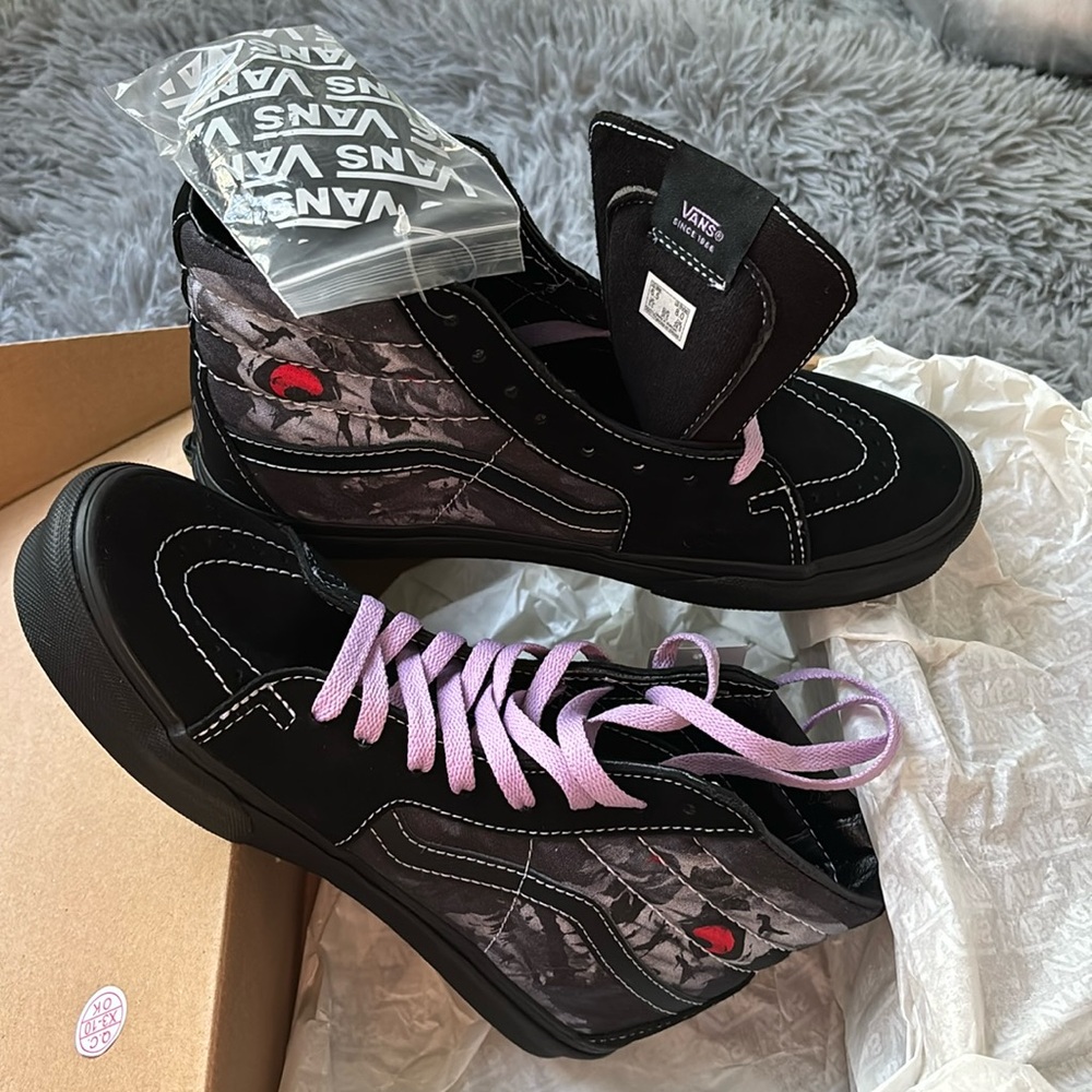 Midnight Shift Hi-top Vans sz 8W